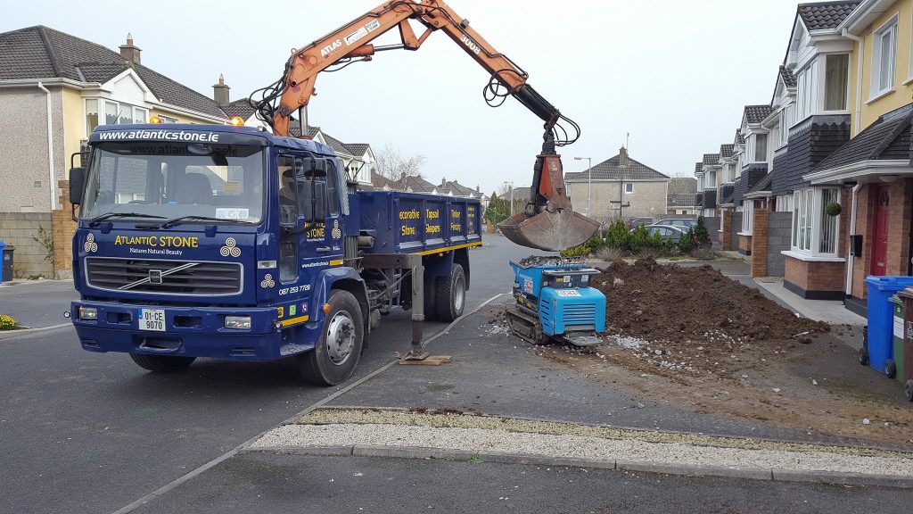 dumper and grab hire truck galway